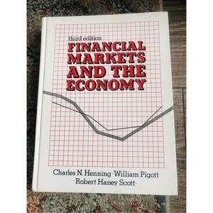 Financial Markets and The Economy third edition, Charles Henning. 1981